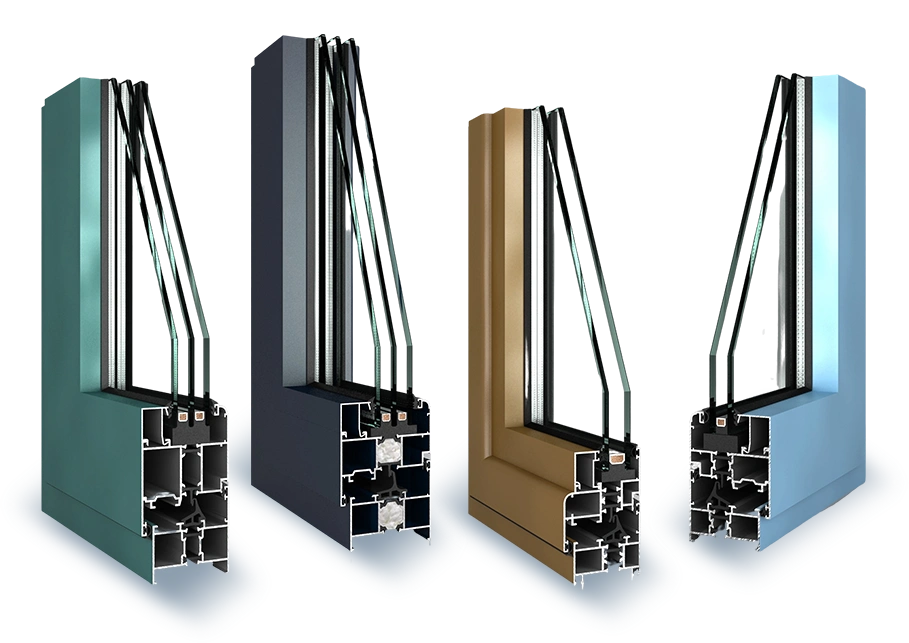 ALUMINUM PROFILES FOR DOORS & WINDOWS PRODUCTS