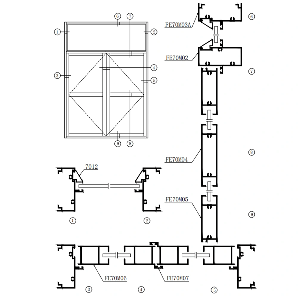 Casement Door 70M