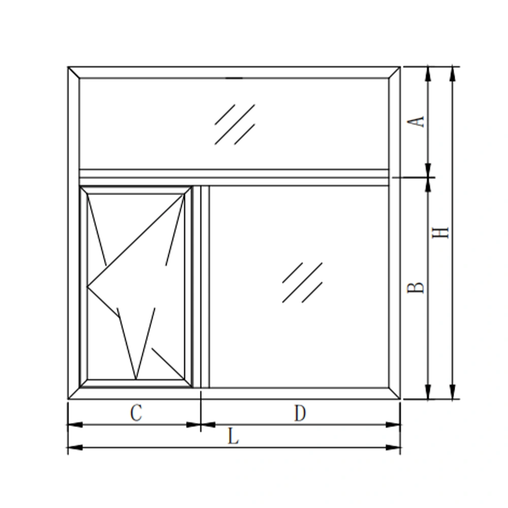 Thermal Break Casement Window GR60E